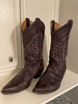 Vintage Safari Exotic Leather Hand Made In Mexico Men's Cowboy