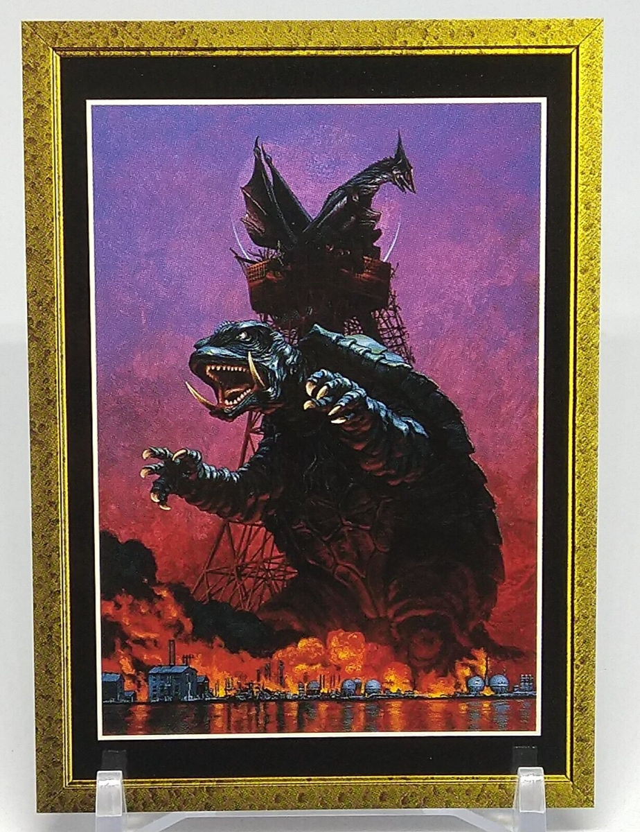 GAMERA トレーディングカード 1995年製 Kaiju Gallery Gamera Gyaos Kaiju Art Card Vol.1 No.3 Yuji Kaida