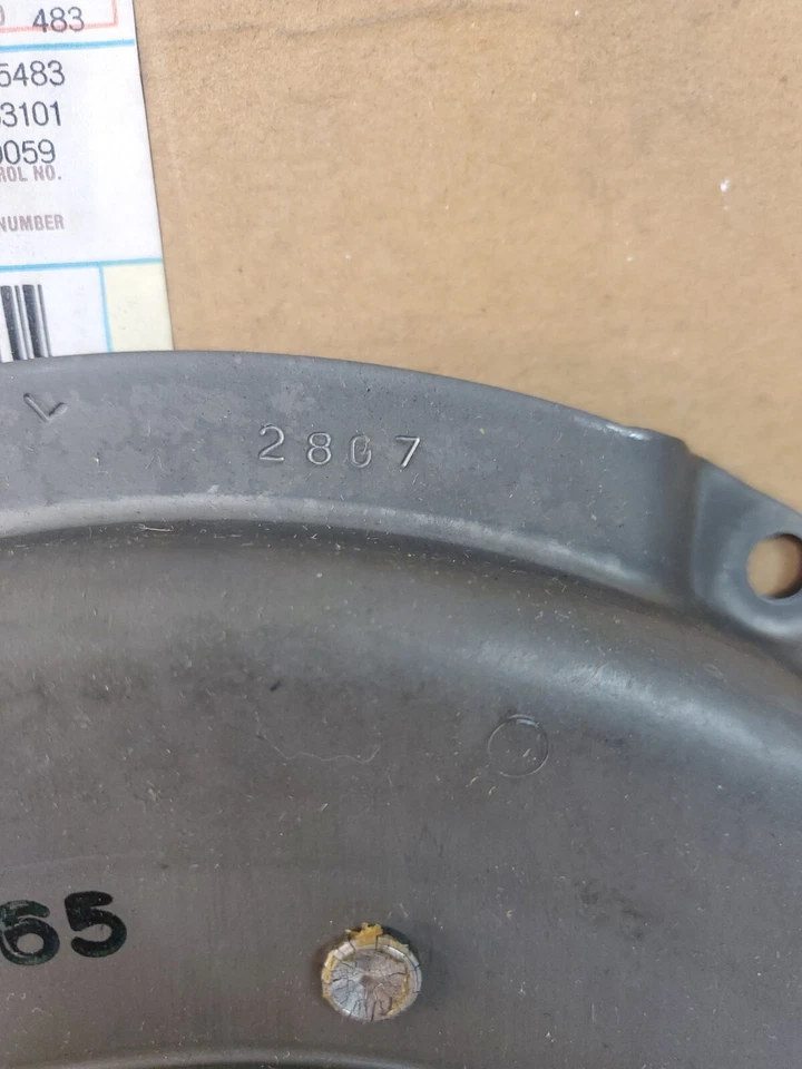 Placa de presión de embrague Chevy Blazer 83-90 S10 1982-90 15590113 (SVM137) Foto 3 de 4