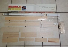 Vintage Global Quality Kits EASY ANSWER RC 2M Sailplane Glider 78" Wingspan