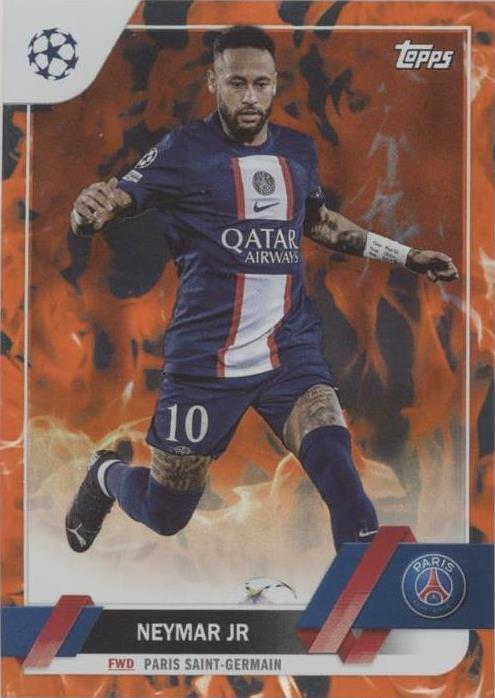 2022-23 Topps UEFA Club Competitions Neymar Jr. #10 for sale