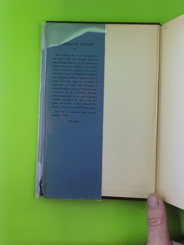 ROMANTIK IN ISLAND MARGARET SCHLAUCH LITERARISCHE THEMEN 1934 HC/DJ RAR sehr gut - Bild 4 von 9