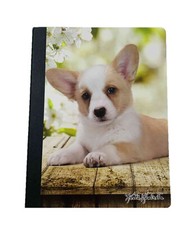 Puppy Themed Composition Book, I'm Not Sure About This 200 Pages, Wide Rule 