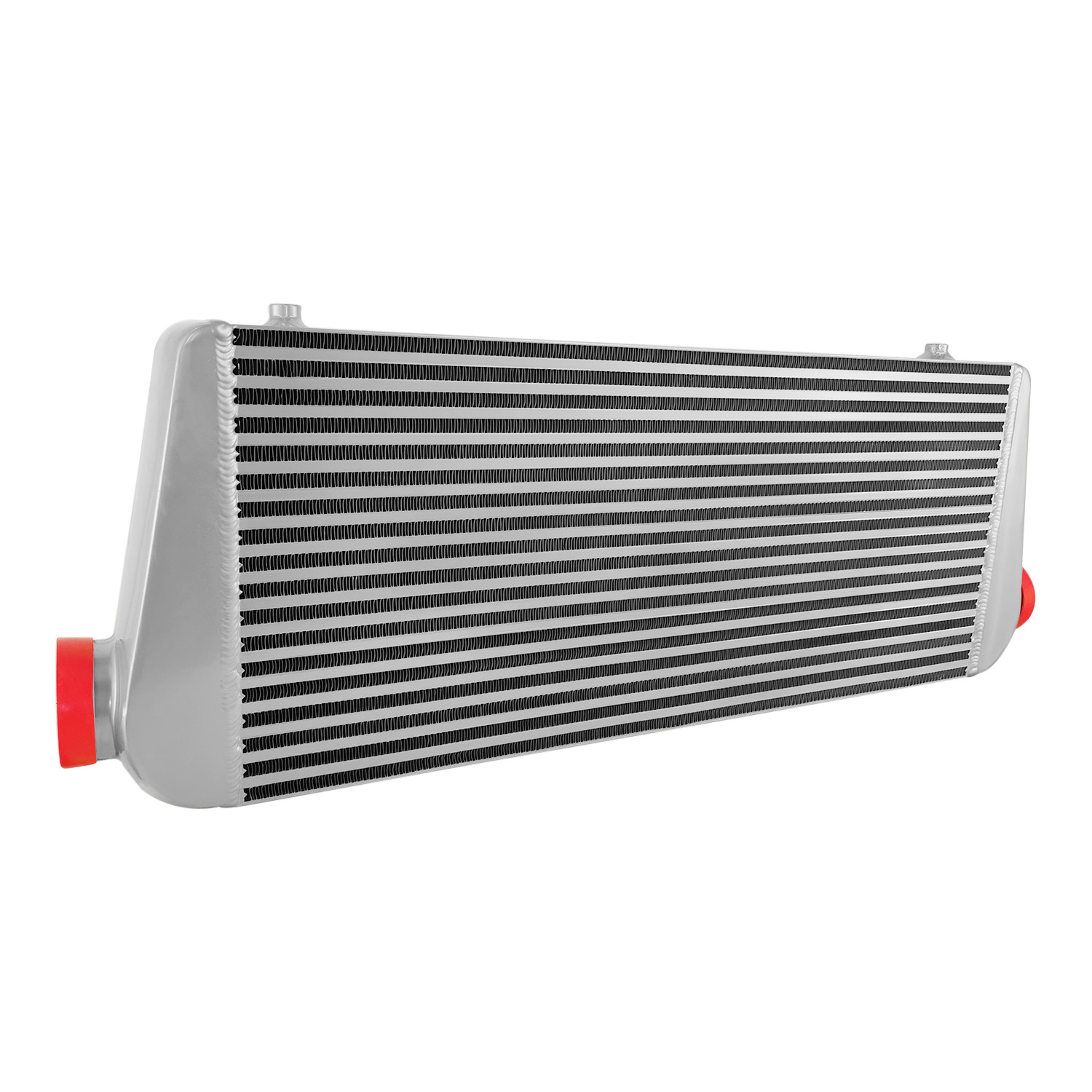 3 Inch Inlet Outlet Universal Aluminum Intercooler 700x300mm Silver