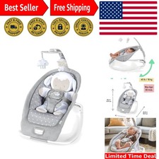 2-in-1 Lightweight Infant to Toddler Rocker and Baby Bouncer - Tummy Time Mat...