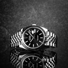 2025 Rolex Datejust 41mm 126334 Black Dial Jubilee White Gold Fluted - Full Set
