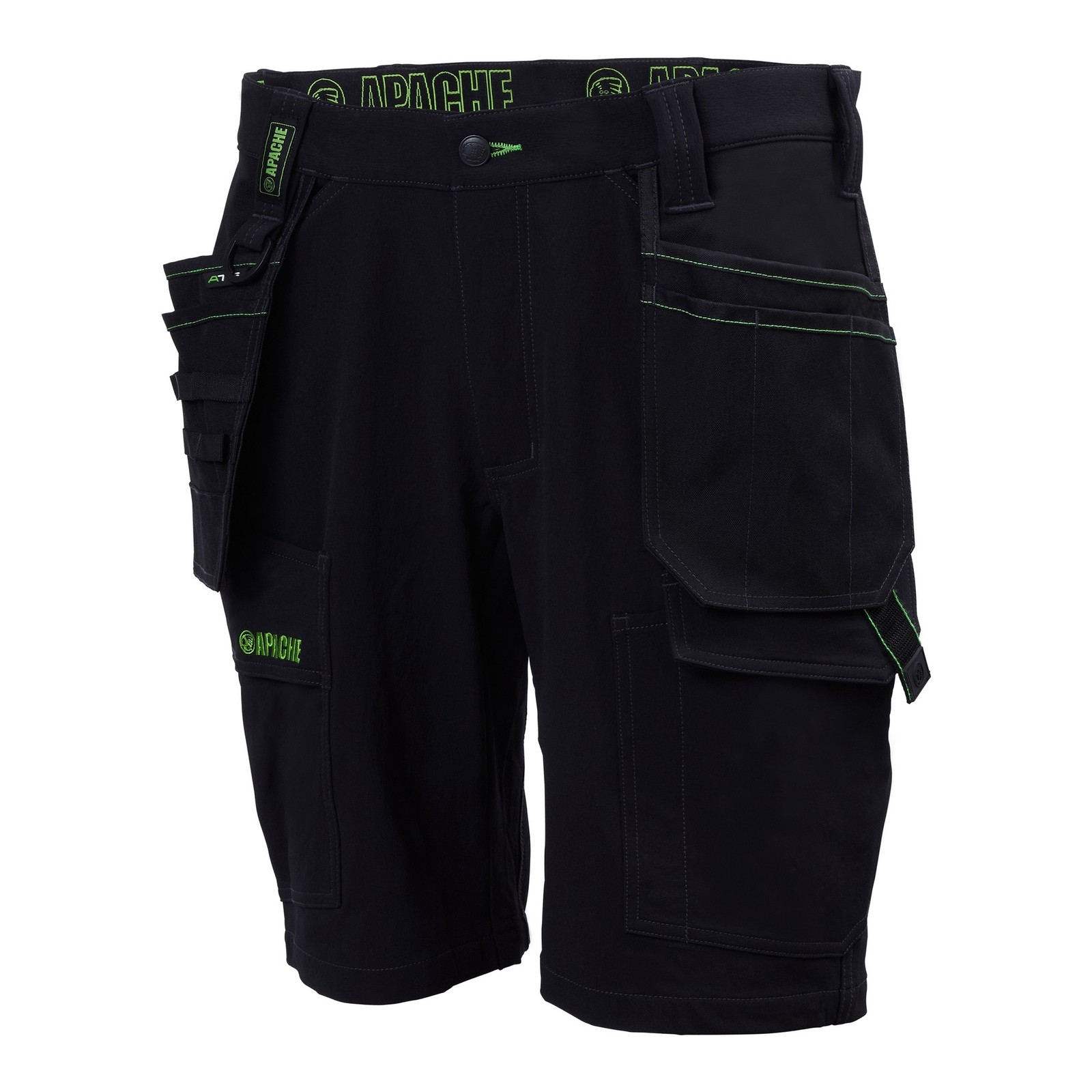 Apache APAWHISTL38 Whistler Black Stretch Holster Shorts 38in Waist