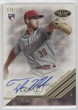 2018 Topps Tier One Break Out Auto 179/275 Tyler Mahle #BA-TMA Auto 0a4r
