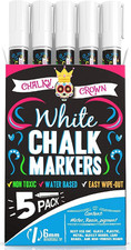 Liquid Chalk Marker Pen - White Drawing Chalk - Chalkboard Markers for Chalkboar