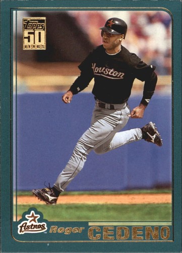 2001 Topps Roger Cedeno #3 card