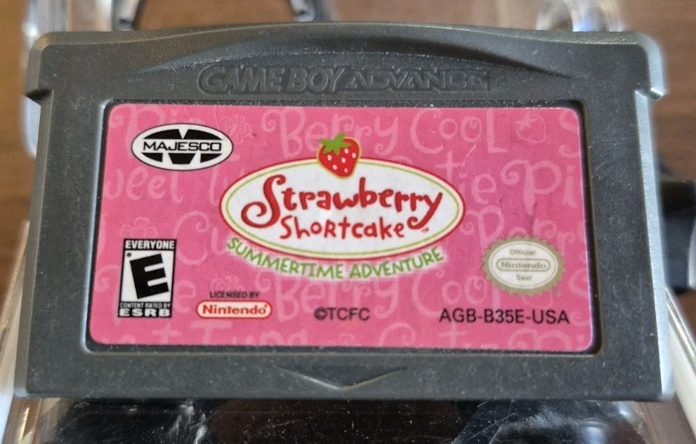 Strawberry Shortcake Summertime Adventure Majesco Game Boy Advance NTSC-U/C
