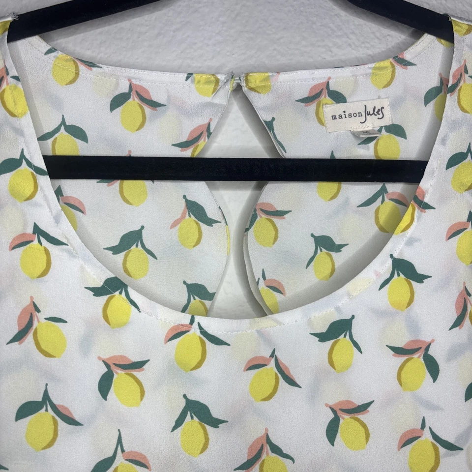 Tanque de vieira con estampado de limón Maison Jules talla mediana Foto 2 de 4