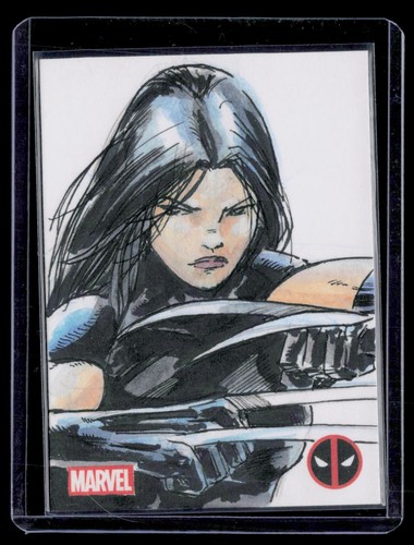 2025 Topps Chrome Deadpool  X-23 Artist KENNY CALDERON