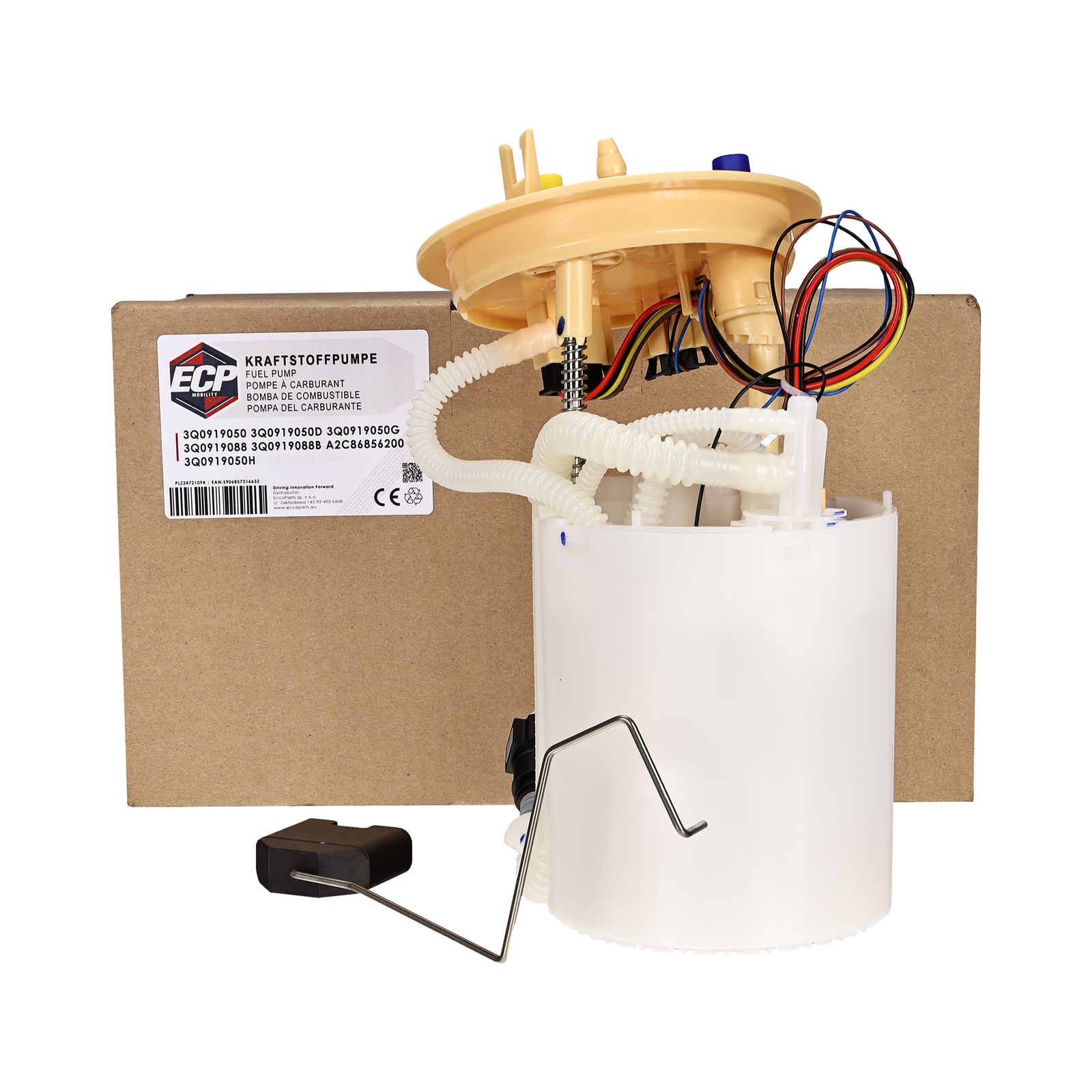 Pompe à carburant électrique 3Q0919050 contre les ratés moteur de Superb 2.0D