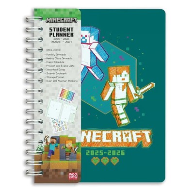 Insight Editions,  Minecraft Mobs 2026 Academic Planner