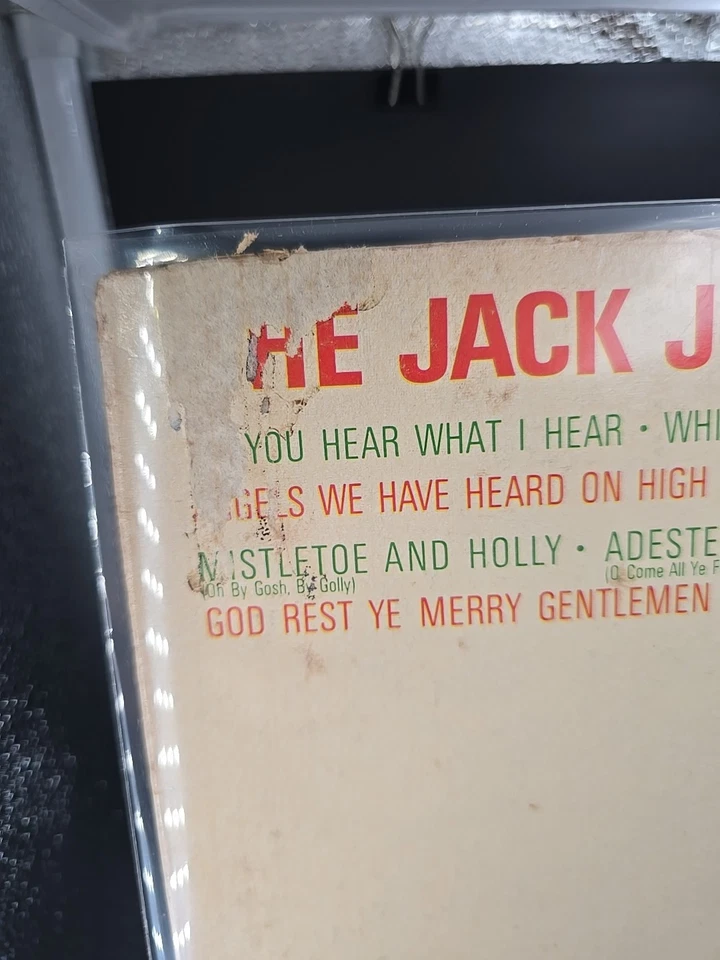 Джек Джонс LP Рождественский альбом 1964 Kapp KL-1399 Hollywood Press VG +/VG - Изображение 2 из 4