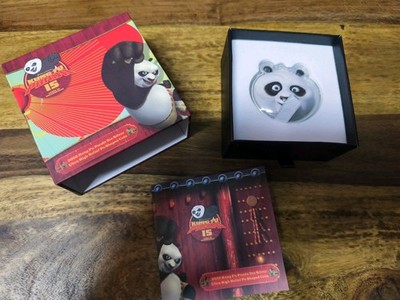 2 Oz Silber Kung Fu Panda 2023 15 Jahre Silbermünze Niue DreamWorks Limitiert