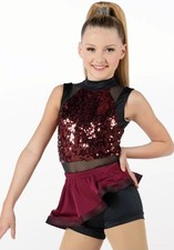 STUDIO EXCLUSIVE All included Weissman 4-piece Dance Costume Size MC 7-8  80 J