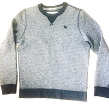 Abercrombie  Fitch Muscle Top Sweater Mens Medium Grey Read