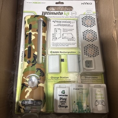 Nyko Ultimate Kit Xbox 360 New In Package Cooling Fan Intercooler EX, Faceplate