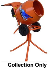 Belle Minimix 150 240V Electric Concrete Cement Mixer and stand
