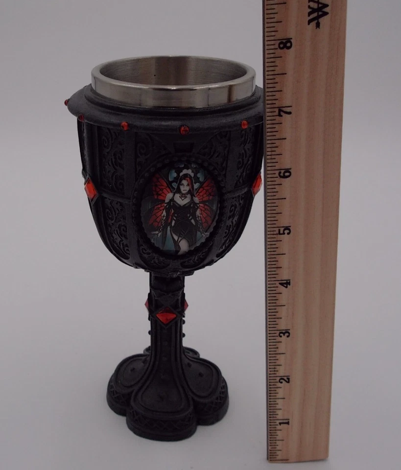 Винный кубок Aracnafaria (Red Fairy) - смола из полистоуна - бокал/кубок - Изображение 2 из 4