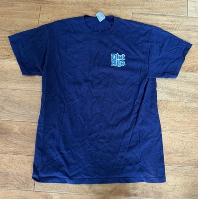 Vintage Diet Rite Soda Promo T Shirt USA Made Delta Pro Weight Medium