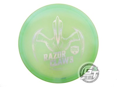 USED DiscMania RAZOR CLAW 3 Meta Tactic 171g Lime Gold Holo Foil Putter Disc