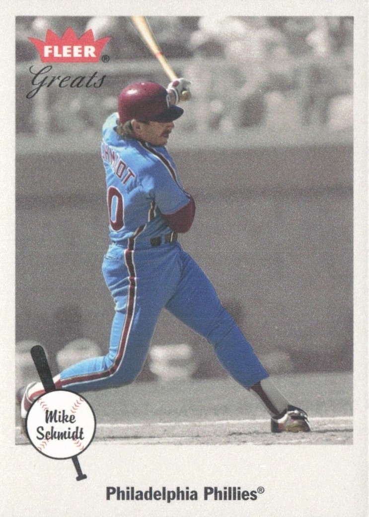 2002 Fleer Greats of the Game #68 Mike Schmidt - Philadelphia Phillies