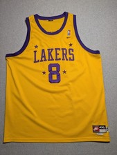 KOBE BRYANT #8 Los Angeles Lakers Rewind 1957 Nike Swingman Jersey Yellow Men 