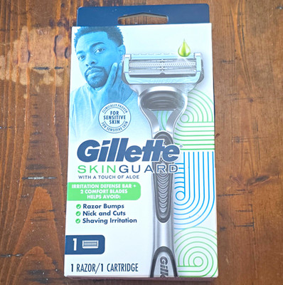Gillette SkinGuard Touch of Aloe Sensitive Cartridge Razor 1 Razor 1 Cartridge