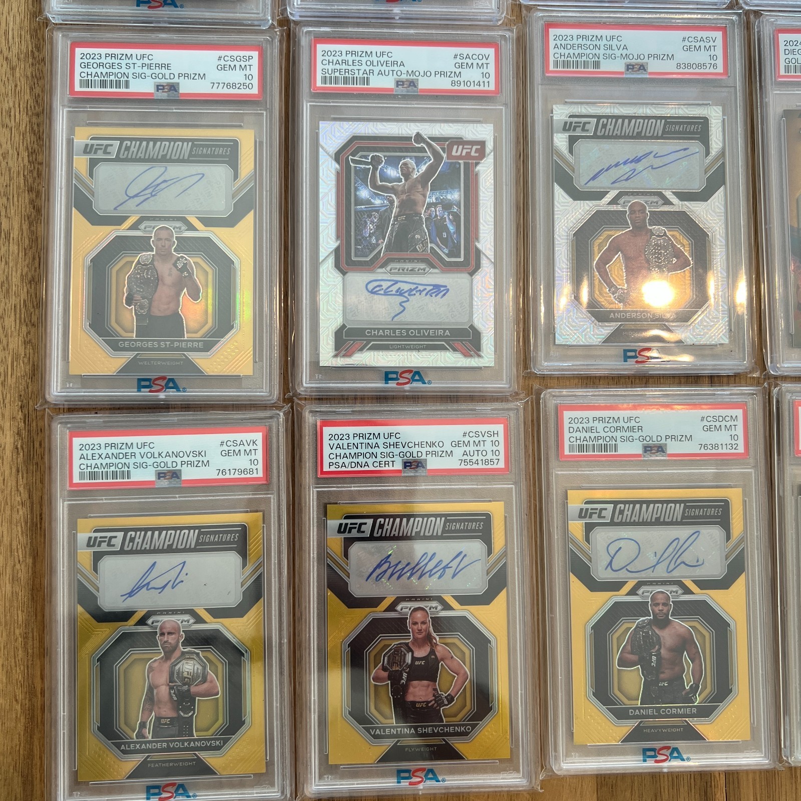 Ultimate UFC SLAB Mystery Chase Pack Guaranteed One PSA Graded Card!  view 3