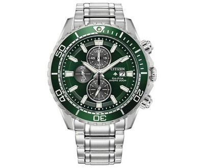 Citizen Men's Promaster Dive Chronograph Eco-Drive Watch - CA0820-50X NEW