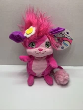 BRAND NEW 2015 Spin Master Popples- Bubbles Pink Plush Stuffed Animal Soft Toy 