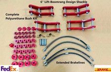 6 Lift Kit With Boomrang Shacklespu Bush For Suzuki Samurai Sj410sj413 Vd