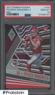 2017 Panini Phoenix Red #104 Patrick Mahomes II Chiefs RC Rookie /299 PSA 10