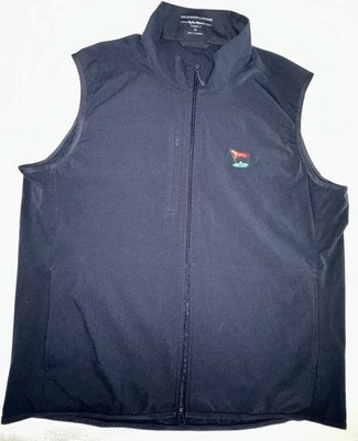 XL Blue Holderness & Bourne LACC Los Angeles Country Club Vest  Golf Masters A17