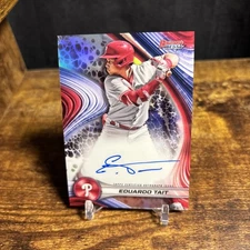 2024 Bowman’s Best Eduardo Tait On-Card Auto #B24ET