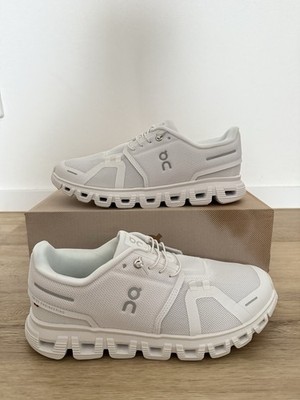 ON Cloud 6 Laufschuhe Weiß   Gr. 43  Neu mit Karton - Leicht & Bequem