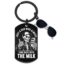 Funny Fathers Day Gift for Dad Keychain Gift for Fathers Day Gift for Son Bes...