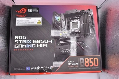 ASUS ROG Strix B850-F Gaming WiFi AM5 DDR5 ATX Motherboard Tested