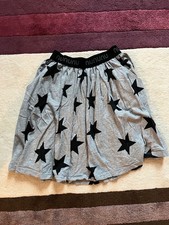 nununu Heather Gray Star Skirt - Size 10/11 EUC