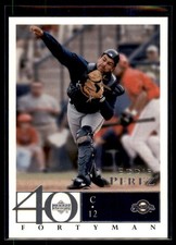 2003 Upper Deck 40-Man Eddie Perez #436 Milwaukee Brewers