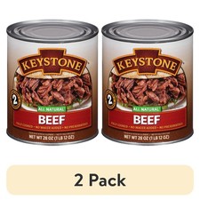 All Natural Canned Beef 28 oz Bulk Pack of 2