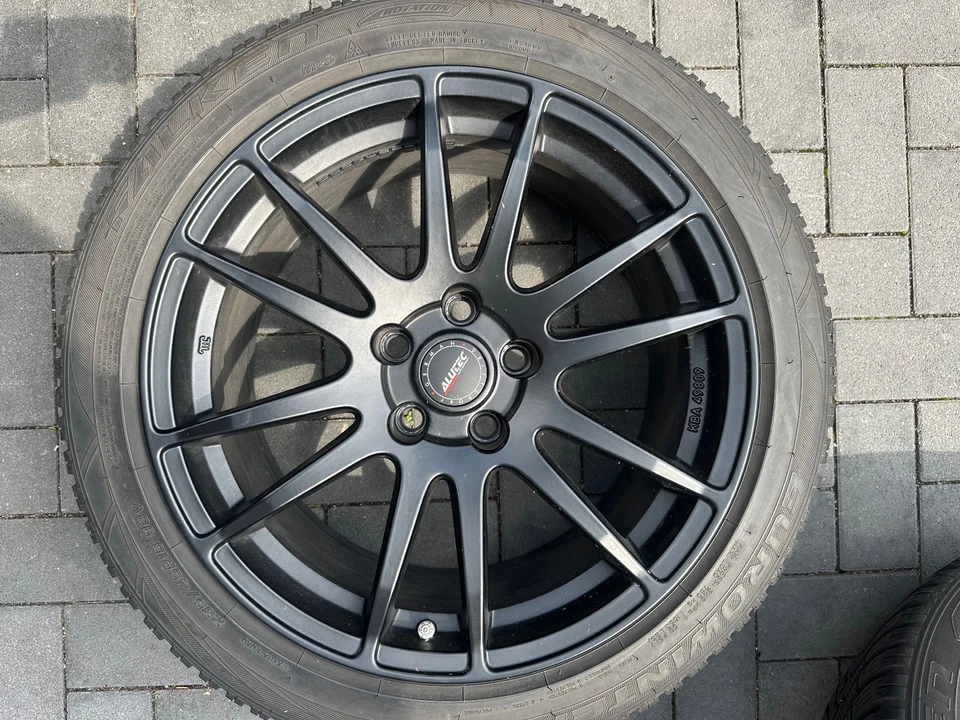 komplett Winterräder Alutec, Schwarz, 235/45R18 XL 98V TL HS01 - Bild 2 von 4