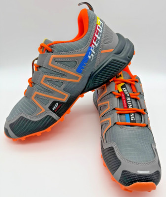 Running Shoes, Keep Running Brand Speed 3 Gray/Orange Size EU 43 USA 10