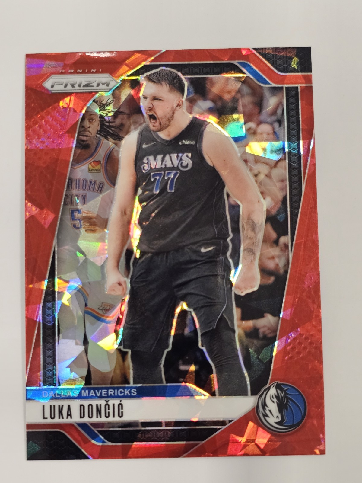2024-25 Panini Prizm - Luka Doncic #89 Red Ice Prizm