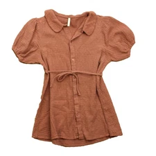 Rylee + Cru Olive Dress Raspberry Girls Size 10-12 Years Stylish Comfortable