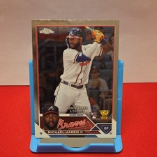 Topps 2023 Chrome Update Michael Harris II Rookie Debut USC153 Braves Baseball