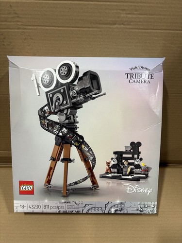 LEGO Walt Disney Tribute Camera (43230) Retired Set - Unopened, Damaged Box